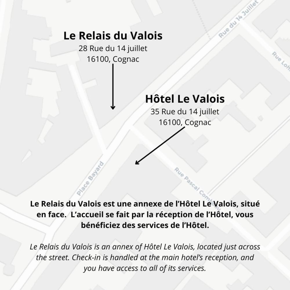 فندق Le Relais Du Valois Cognac Centre المظهر الخارجي الصورة